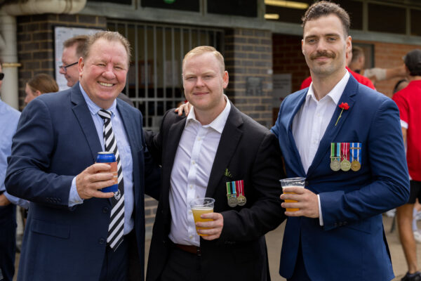 Anzac Day Ceremony 2023 hosted by IWM Nat Sports Media 25 April 2023 12