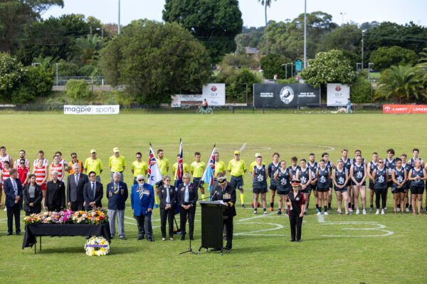 Anzac Day Ceremony 2023 hosted by IWM Nat Sports Media 25 April 2023 31