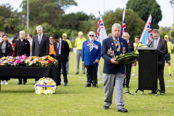 Anzac Day Ceremony 2023 hosted by IWM Nat Sports Media 25 April 2023 38
