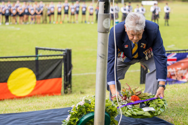 Anzac Day Ceremony 2023 hosted by IWM Nat Sports Media 25 April 2023 39