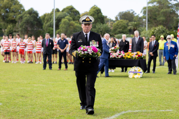 Anzac Day Ceremony 2023 hosted by IWM Nat Sports Media 25 April 2023 42