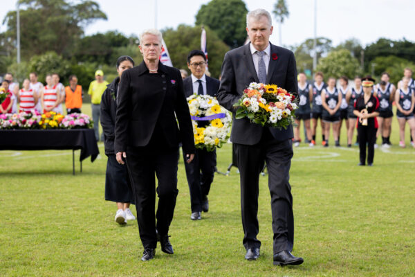 Anzac Day Ceremony 2023 hosted by IWM Nat Sports Media 25 April 2023 44