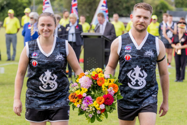 Anzac Day Ceremony 2023 hosted by IWM Nat Sports Media 25 April 2023 46