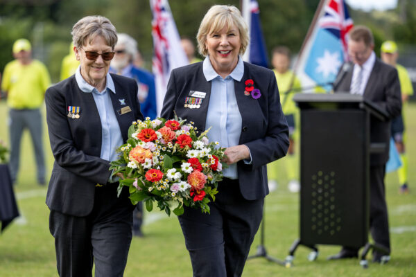 Anzac Day Ceremony 2023 hosted by IWM Nat Sports Media 25 April 2023 51