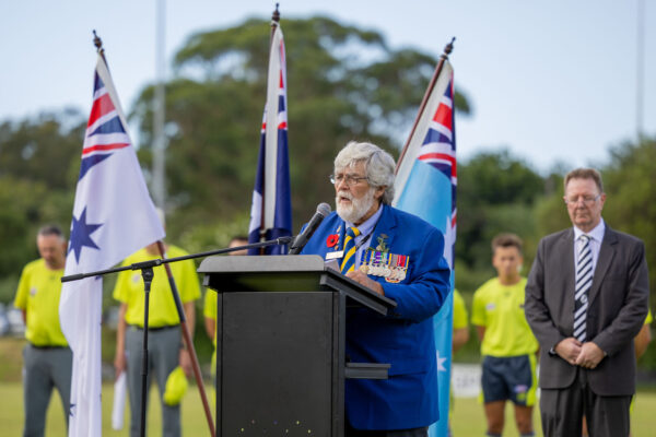 Anzac Day Ceremony 2023 hosted by IWM Nat Sports Media 25 April 2023 53