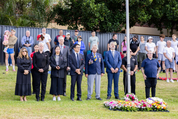 Anzac Day Ceremony 2023 hosted by IWM Nat Sports Media 25 April 2023 57